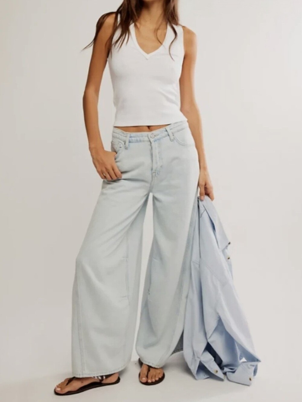 NWOT Free People Demi Westward Jeans Size 25